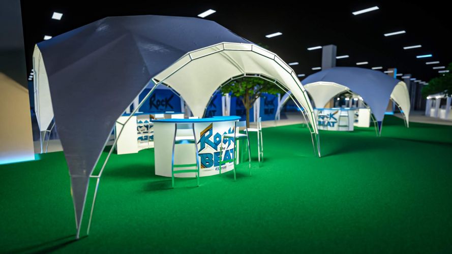 Geodesic Tent Domes 20x20